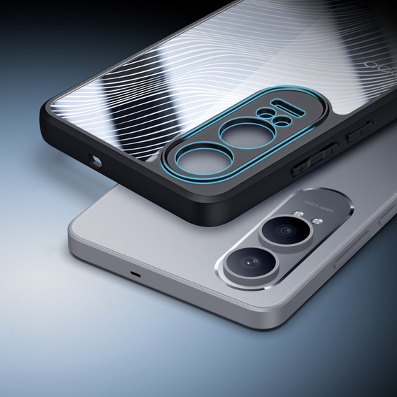 Pouzdro DuxDucis pro OnePlus Nord CE4 Lite, Aimo case, transparentní / černé