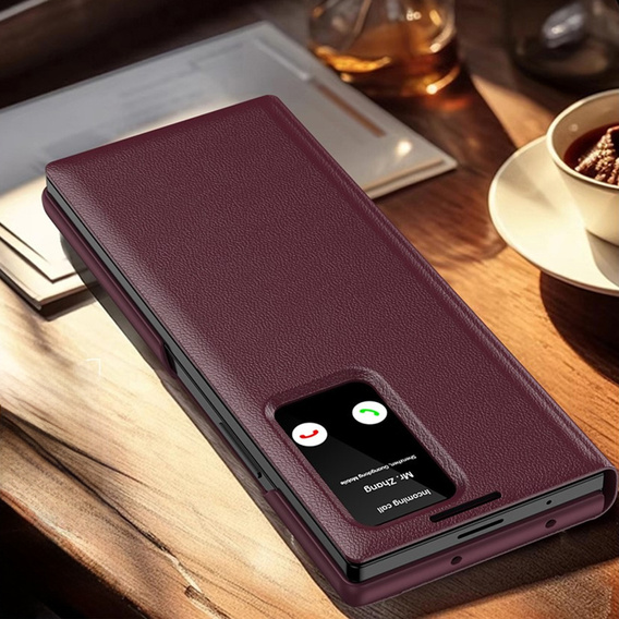 Pouzdro s klopou Smart View Wallet pro Samsung Galaxy Z Fold7 5G