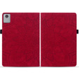 Pouzdro s klopou pro Lenovo Tab M11, flower, červené