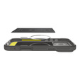 Spigen Rugged Armor MagSafe pouzdro pro iPhone 17 Pro, šedé