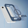 Pouzdro pro iPhone 16E, matný stojánek, pro MagSafe, modré