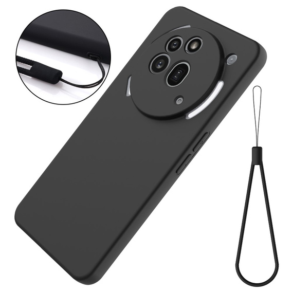 Pouzdro pro Nothing Phone 3a Pro, Silicone Lite, černé