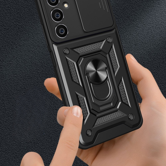 Pouzdro pro Samsung Galaxy A05s, CamShield Slide, černé