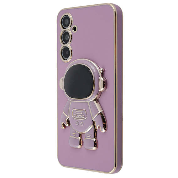 Pouzdro pro Samsung Galaxy A54 5G, Astronaut, fialové