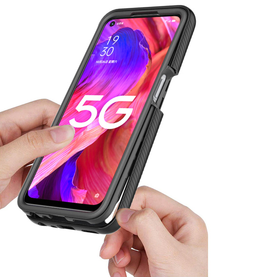 Pouzdro pro OPPO A54 5G/A74 5G, Shockproof, s fólií, modré