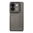 Pouzdro pro Xiaomi Redmi Note 13 5G, Glittery Powder, šedé + 9H tvrzené sklo