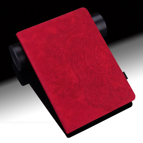 Pouzdro s klopou pro Xiaomi Redmi Pad SE 11", flower, červené