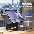 Pouzdro s Bluetooth klávesnicí Dux Ducis pro Samsung Galaxy Tab S10 Ultra / S9 Ultra / S8 Ultra