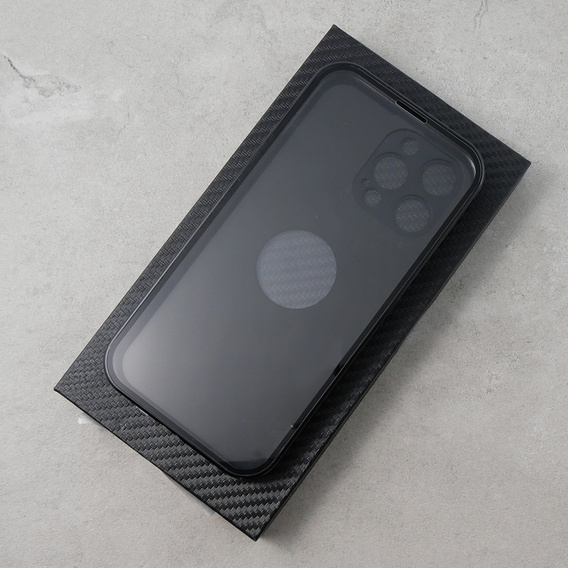 Pouzdro pro iPhone 13 Pro Max, Dual Glass, pro Magsafe, černé