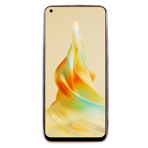 Pouzdro pro Oppo Reno8 T 4G, Glitter Flower, růžové rose gold