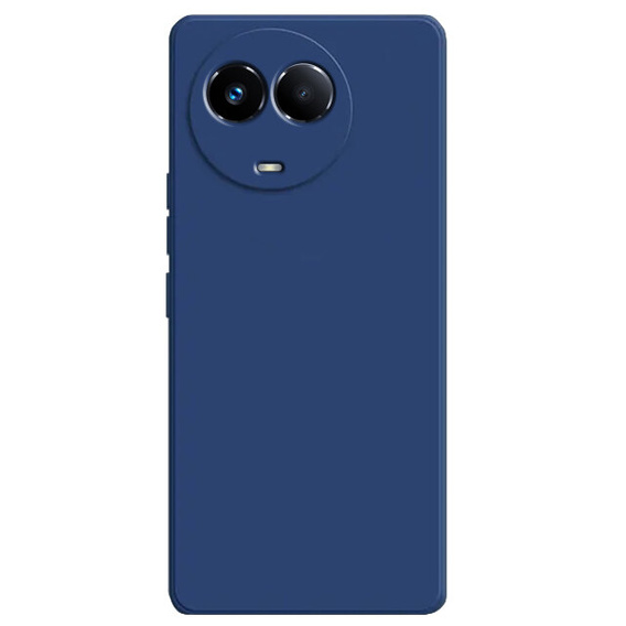 Pouzdro pro Realme 11 5G, Silicone Lite, námořnicky modré