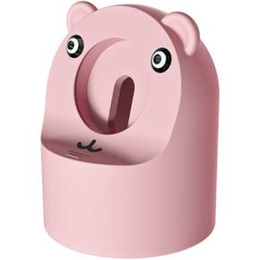 Silikonový nabíjecí stojánek pro Apple Watch 1/2/3/4/5/6/7/8/SE/Ultra, růžový