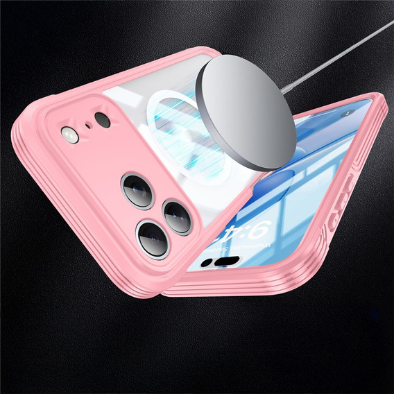 Nárazuvzdorné pouzdro se sklem MagSafe pro iPhone 17 Pro Max