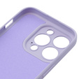 Pouzdro pro iPhone 15 Pro, Silicone Lite, fialové