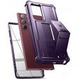 Pancéřové pouzdro pro Samsung Galaxy S22 Ultra, Dexnor Full Body, fialové