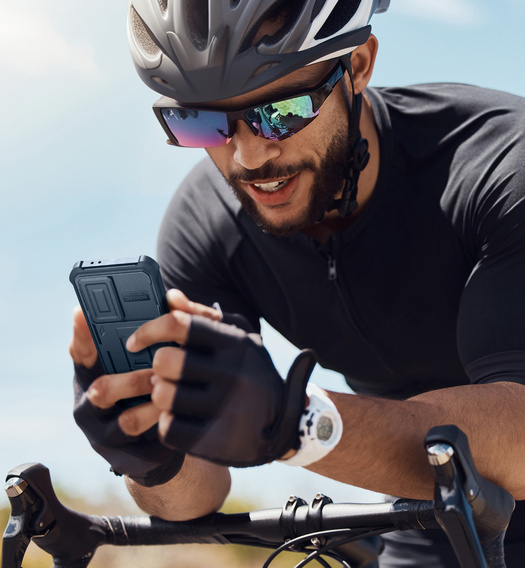 Pancéřové pouzdro pro Samsung Galaxy A36 5G, Dexnor Full Body (Two Frames), modré