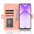 Klopové pouzdro pro Oppo A80, Card Slot, růžové