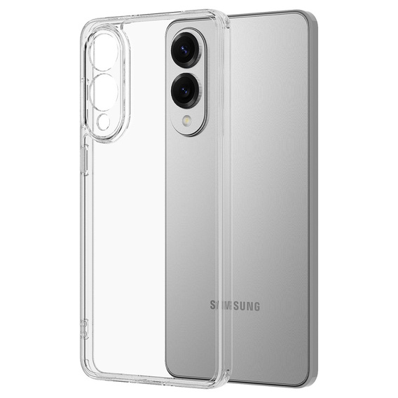 Pouzdro pro Samsung Galaxy S25 Edge, Fusion Hybrid, průhledné