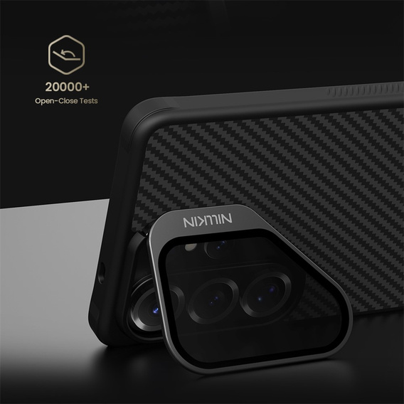 Pouzdro Nillkin Carboprof MagSafe pro Samsung Galaxy S26 Ultra, černé