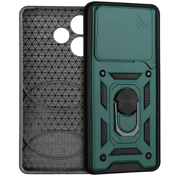 Pouzdro pro Oppo A5 Pro 5G, CamShield Slide, zelené