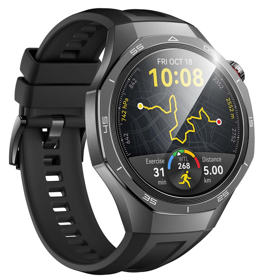 3x ERBORD Hydrogelová fólie pro Huawei Watch GT 5 Pro 46mm
