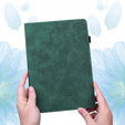 Pouzdro s klopou pro Xiaomi Redmi Pad SE 11", flower, zelené