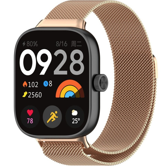 Ocelový náramek pro Xiaomi Redmi Watch 4 / Smart Band 8 Pro