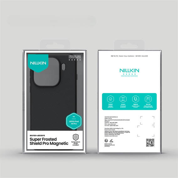 Pouzdro Nillkin Frosted Shield Pro MagSafe pro Oppo Find X9 Pro