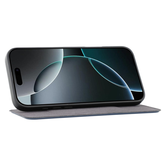 Pouzdro X-LEVEL pro iPhone 16 Pro, Magnetic Card Holder, hnědé