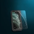 Vodotěsné pouzdro IP68 pro Samsung Galaxy A15 5G, Redpepper, černé