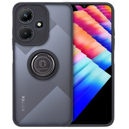 Pouzdro pro Infinix Hot 30i, Frosted Ring, černé