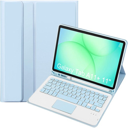Pouzdro s Bluetooth klávesnicí a touchpadem pro Samsung Galaxy Tab A11+