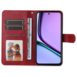 Klopové pouzdro pro Realme C67, Leather Wallet, červené