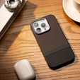 BENKS Kevlar Magnetic Armor Pro Prestige 600D Y065 pouzdro MagSafe s aktivním tlačítkem pro iPhone 16 Pro