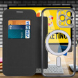 Klopové pouzdro pro iPhone 13 Pro Max, RFID Wallet MagSafe CamShield, černé