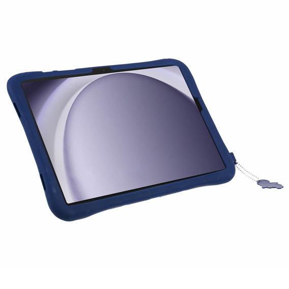 Dětské silikonové pouzdro pro Samsung Galaxy Tab A9+ X210 / X215 / X216B, Armoured, Astronaut, námořnická modř