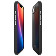 Pouzdro Spigen pro iPhone 16E, Enzo Aramid MagSafe, karbonově černé + 9H tvrzené sklo