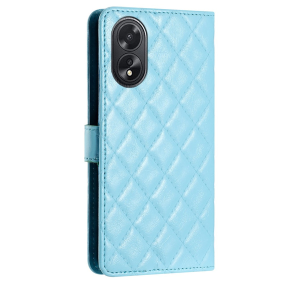 Klopové pouzdro pro Oppo A38 4G / Oppo A18 4G, Wallet, BINFEN COLOR, modré