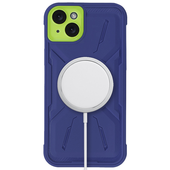 Pouzdro pro iPhone 15 Plus, ERBORD Armor Mag, modré