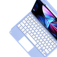 Pouzdro + klávesnice iPad Air 10.9 4 2020 / 5 2022, Touchpad, modré