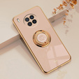 Pouzdro pro Huawei Nova 8i, Case, Electro Ring, růžové rose gold