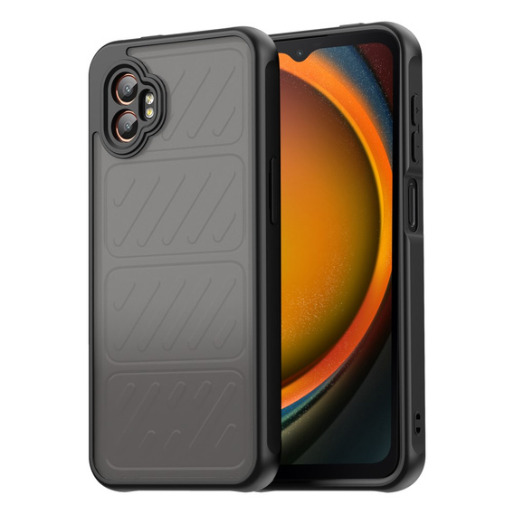 Pouzdro pro Samsung Galaxy Xcover 7 Pro, Fusion Hybrid, transparentní / černé