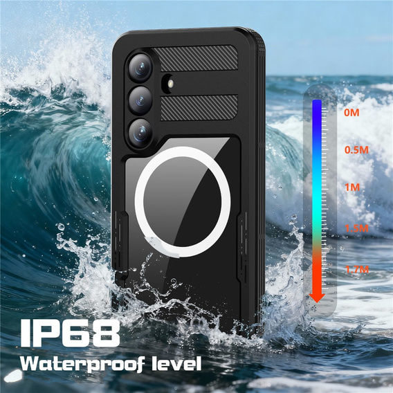 Vodotěsné pouzdro REDPEPPER pro Samsung Galaxy S26, černé