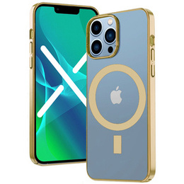 Pouzdro pro iPhone 13 Pro, ERBORD Hybrid MagSafe Case, modré