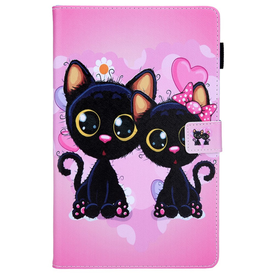 Pouzdro pro Samsung Galaxy Tab A9+ X210 / X215 / X216B, two cats