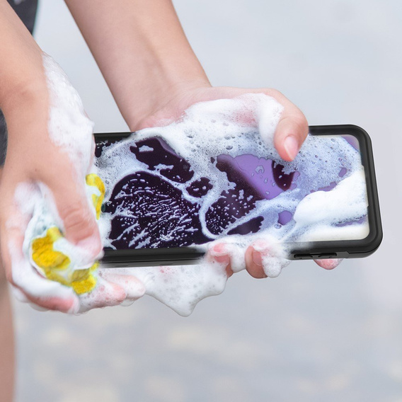 Vodotěsné pouzdro IP68 pro Samsung Galaxy A32 5G, SHELLBOX, černé