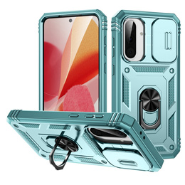 Pouzdro pro Samsung Galaxy A36 5G, KickStand Camera Lens, zelené