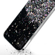 Pouzdro pro Samsung Galaxy A41, Glittery, černé