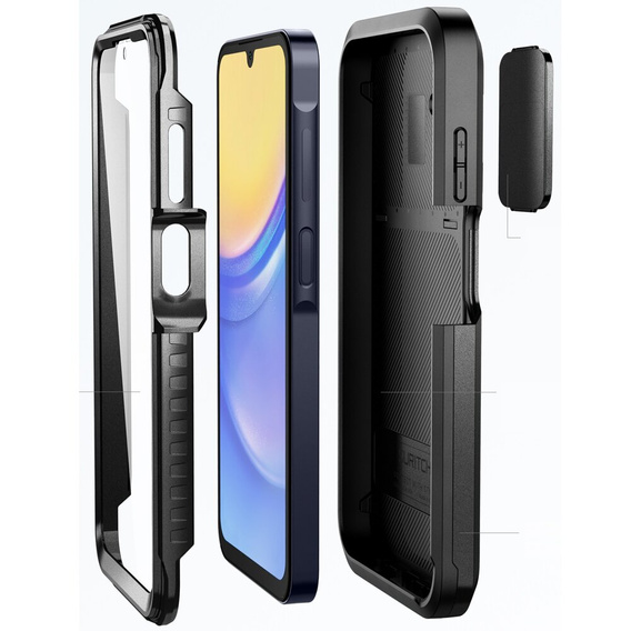Pouzdro pro Samsung Galaxy A15 5G, Suritch Basic, černé