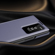 Flipové pouzdro pro Samsung Z Fold5 5G, Smart View Wallet, levandulové